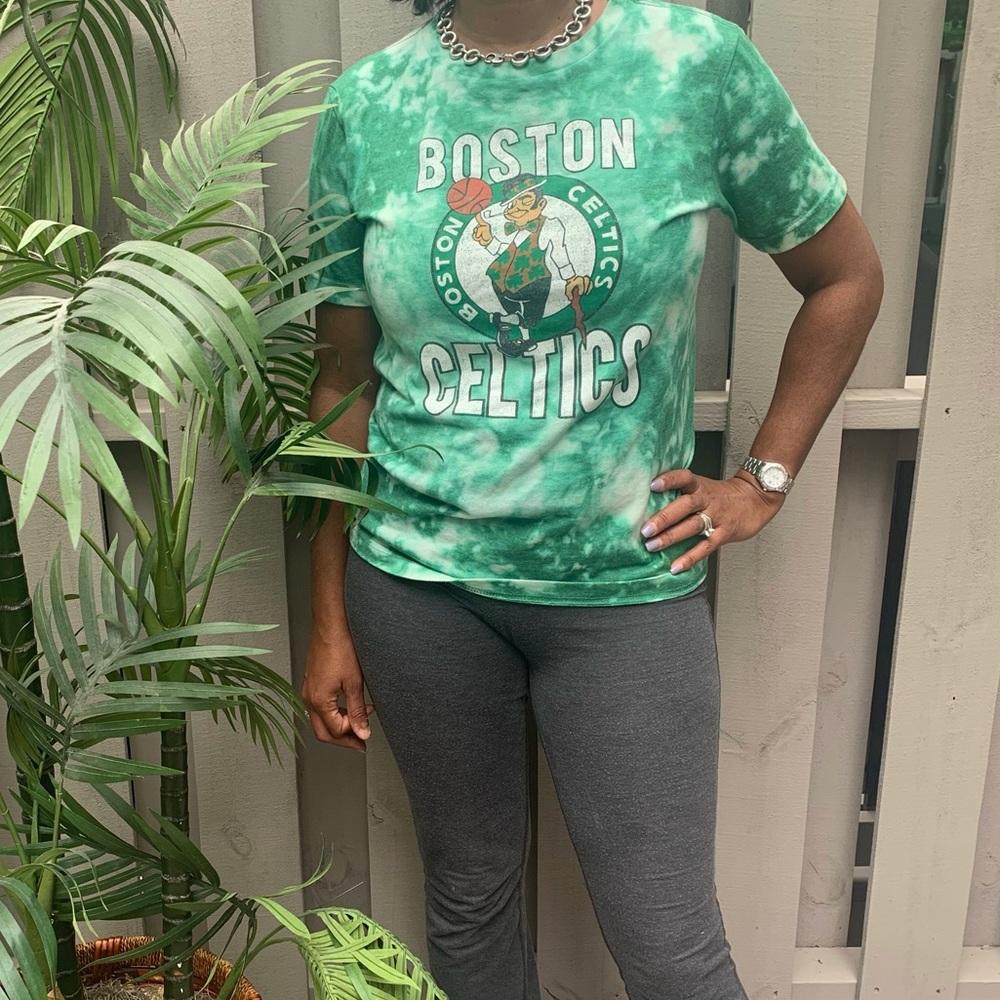 NBA Boston Celtics Acid Wash Tee